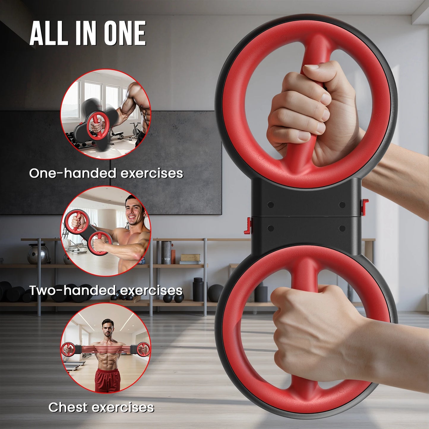 3In1 Arm Exerciser For Forearm And Upper Body Strength Training