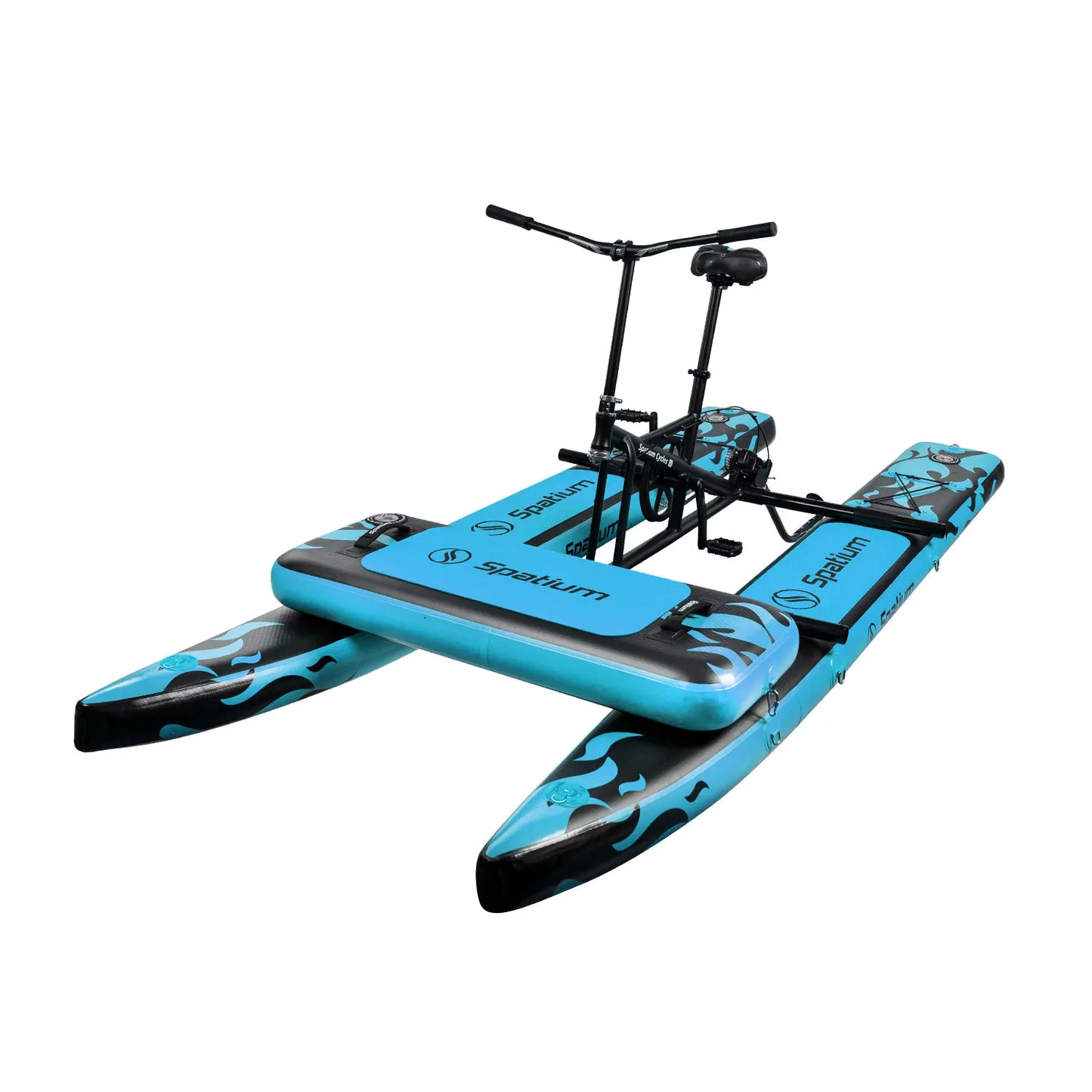 Spatium Water Bike 2.0 Inflatable Pedal Boat Stable