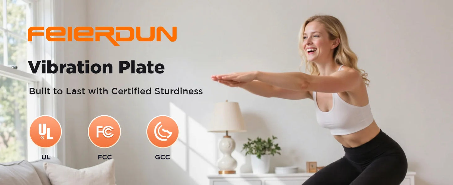 Vibration Plate Exercise Machine For Whole Body Workout