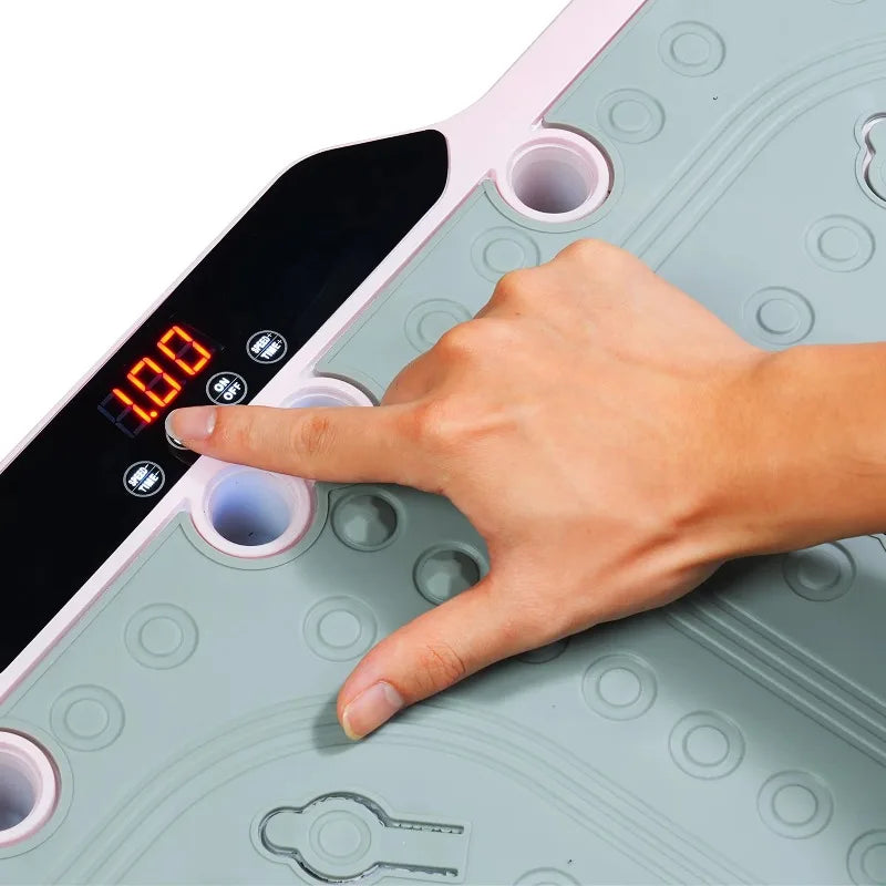 Vibration Plate Fitness Platform Whole Body Exercise Machine 120 Levels