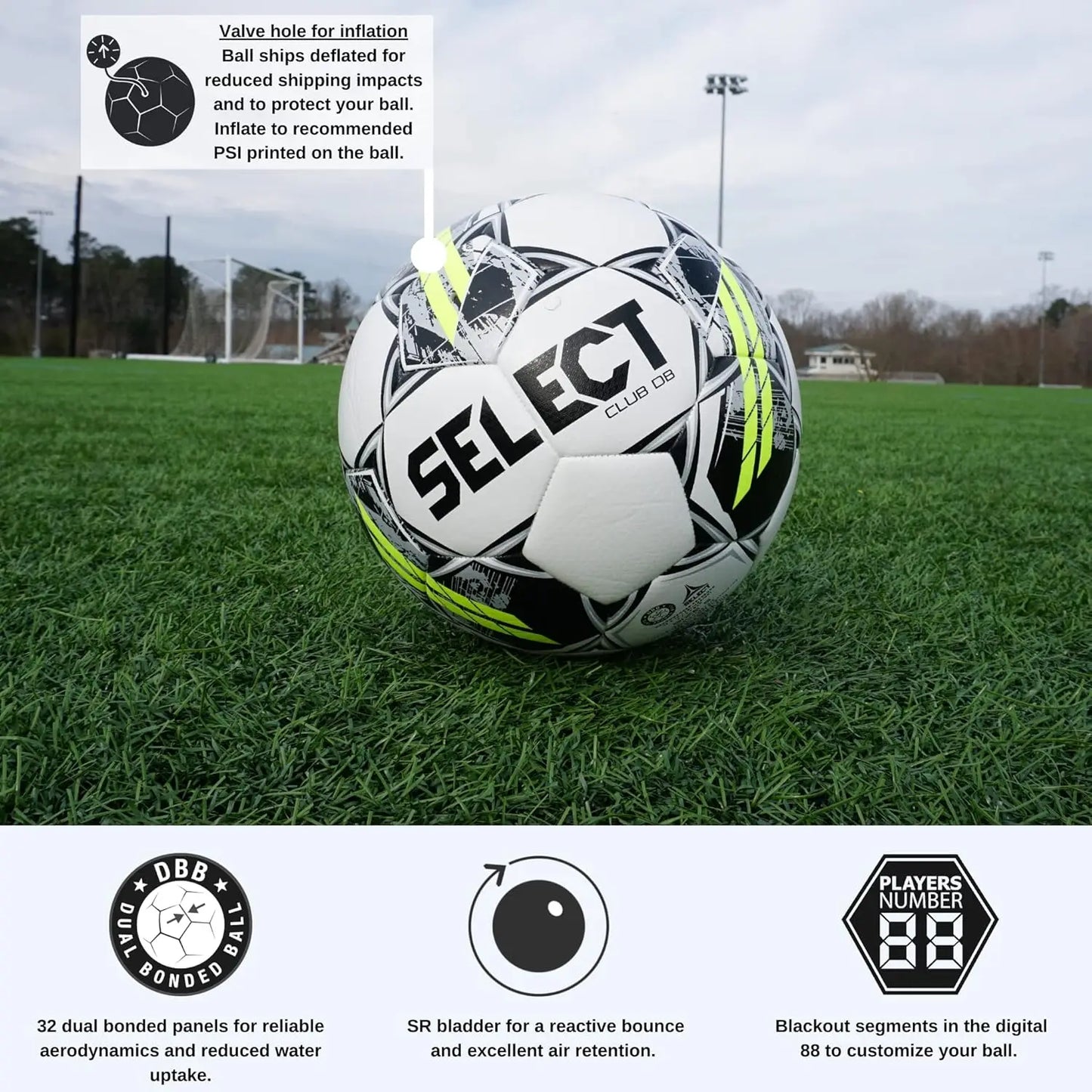 XMSJ Electric DB Soccer Ball for Ultimate Performance and Fun