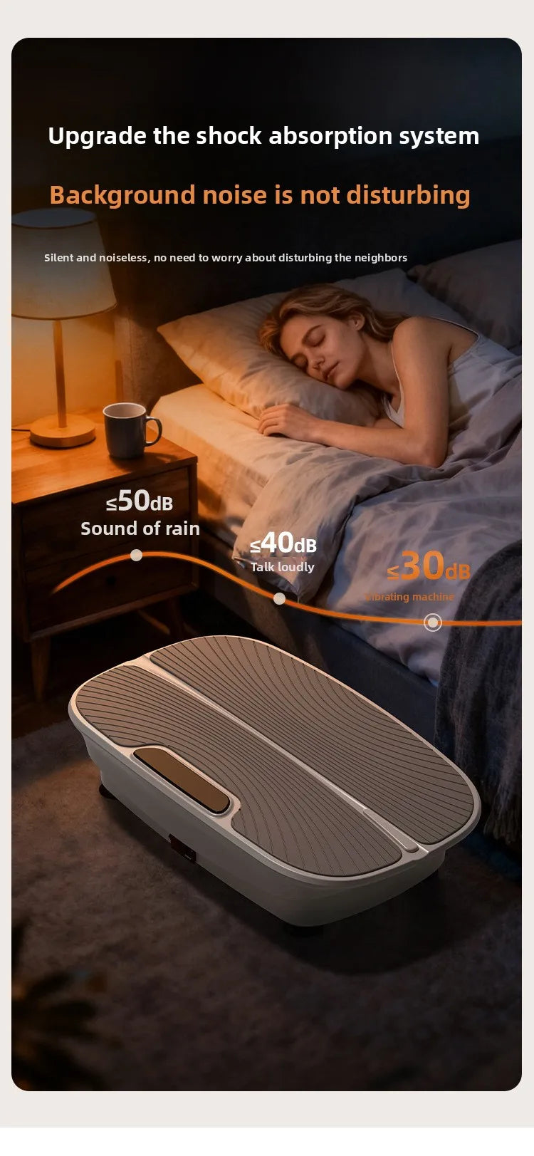 Carton Intelligent High Frequency Vibration Plate For Home Fitness