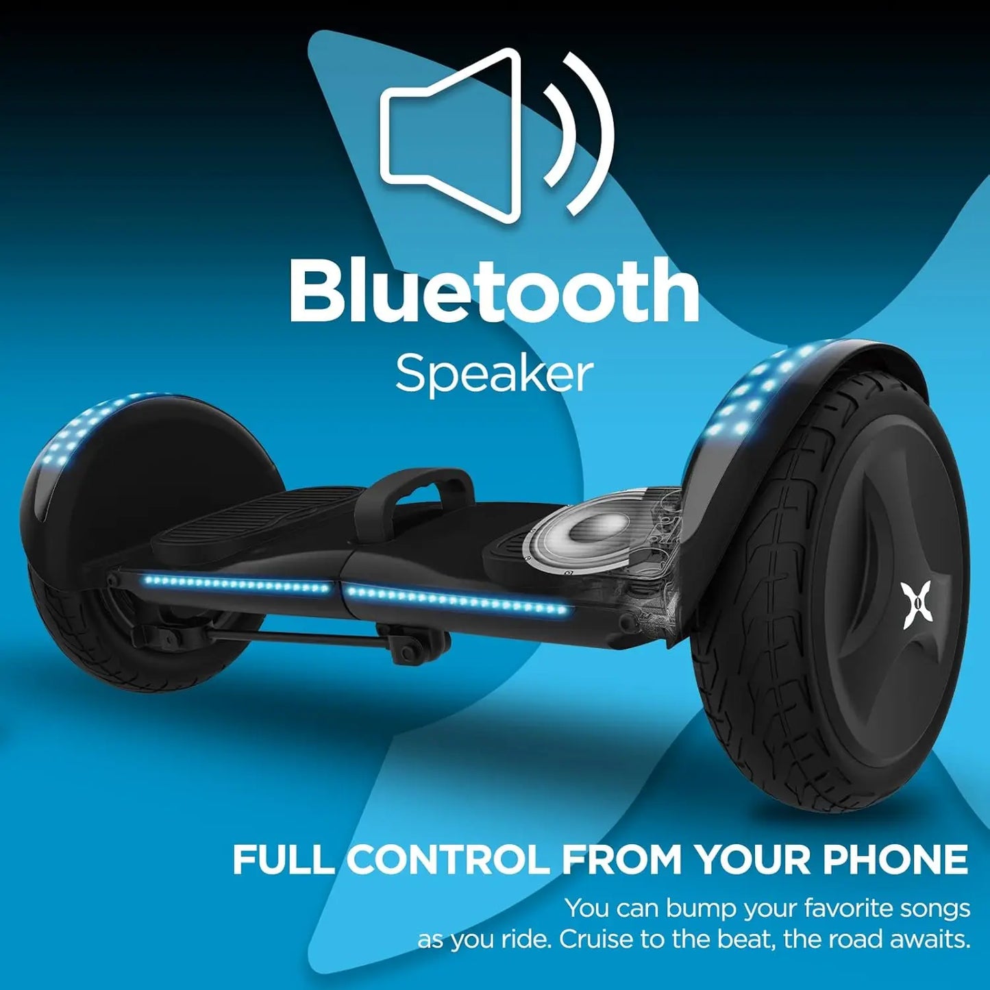 Hover-1 Rogue Hoverboard Black Stylish Design with High Performance