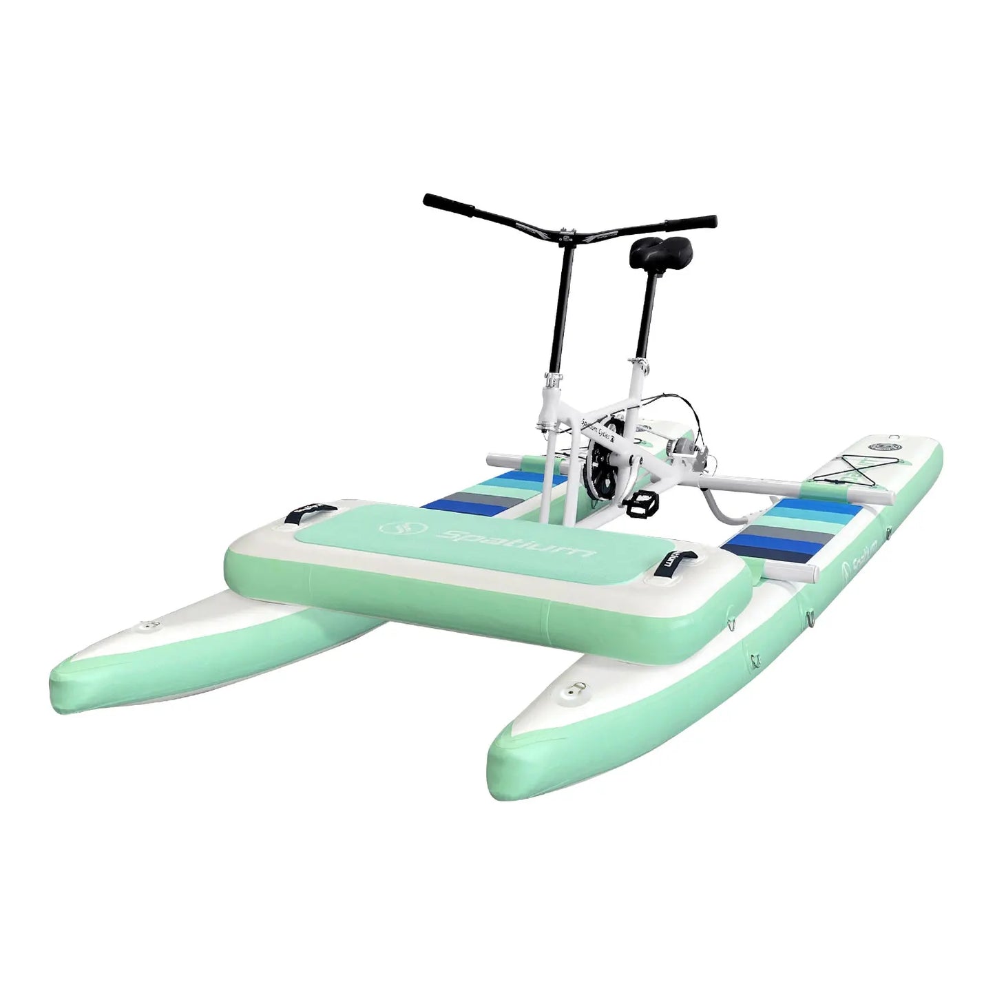 Spatium Water Bike 2.0 Inflatable Pedal Boat Stable