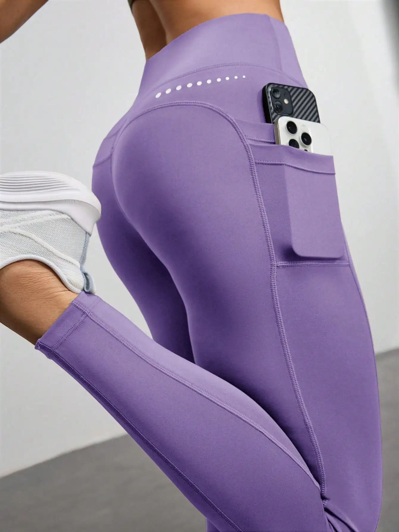 Women High Waist Fitness Leggings With Pockets Yoga Pants