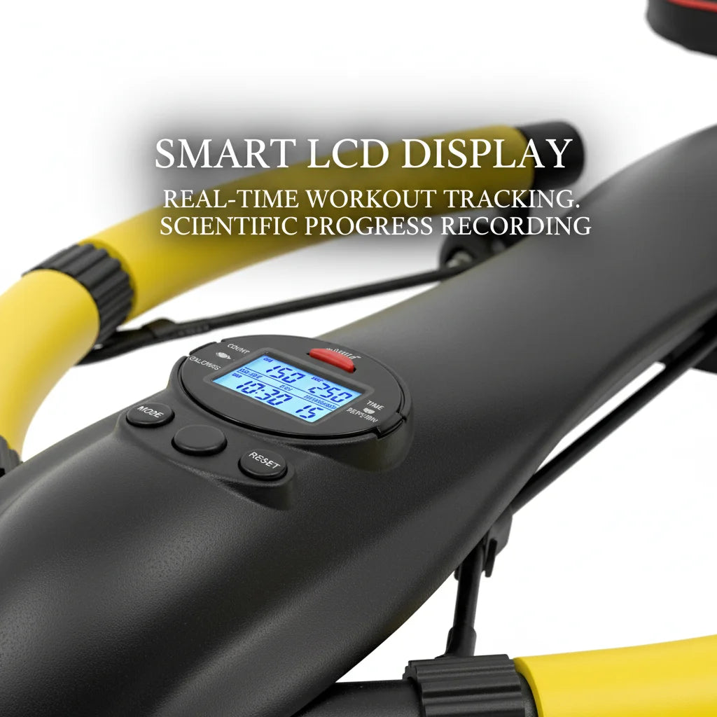 Dragonfly Ab Machine Home Gym With LCD Display And 3 Resistance Levels