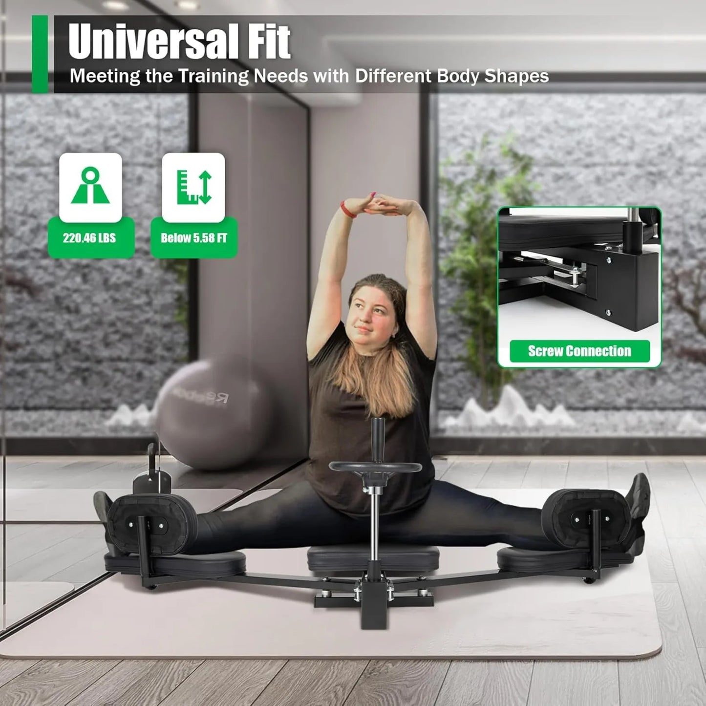 Leg Stretcher Machine For Flexibility Training Fitness Yoga