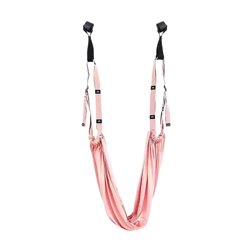 Adjustable Aerial Yoga Strap Hammock Swing for Stretching and Inversion Training