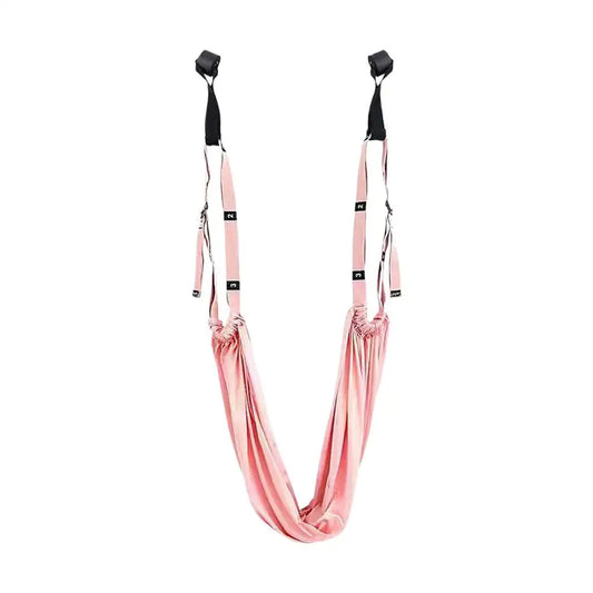Adjustable Aerial Yoga Strap Hammock Swing for Stretching and Inversion Training