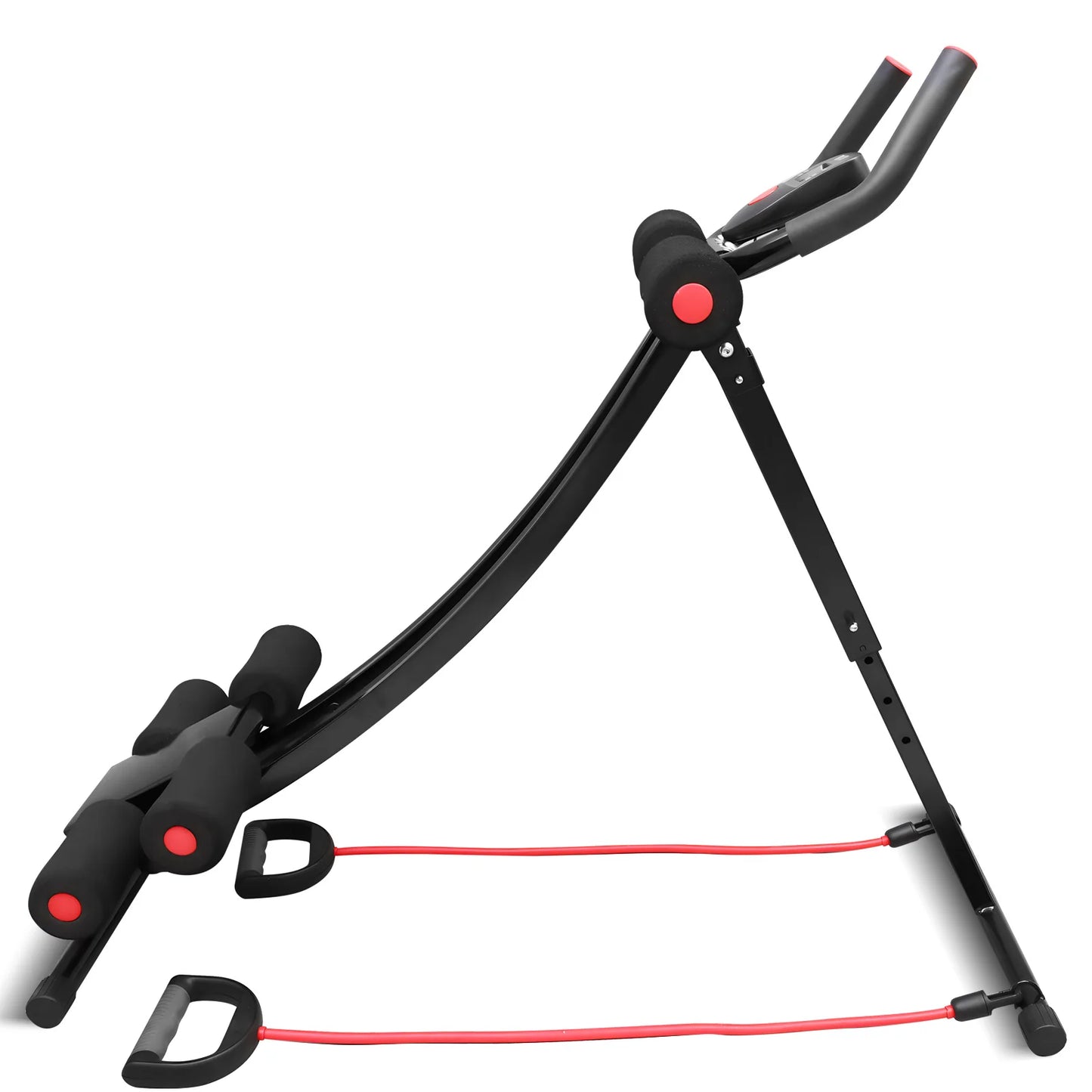 Monorail Ab Machine Ab Cruncher With Adjustable Resistance Levels