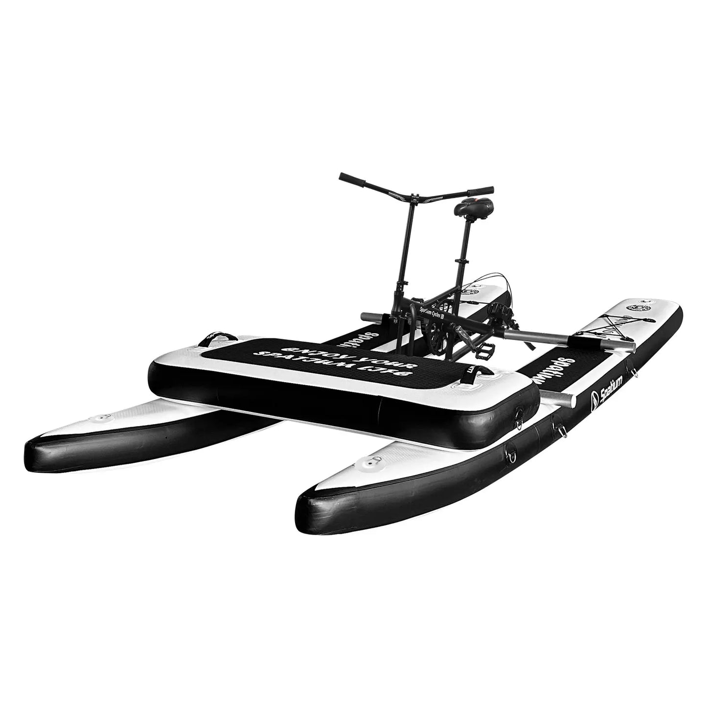 Spatium Water Bike 2.0 Inflatable Pedal Boat Stable