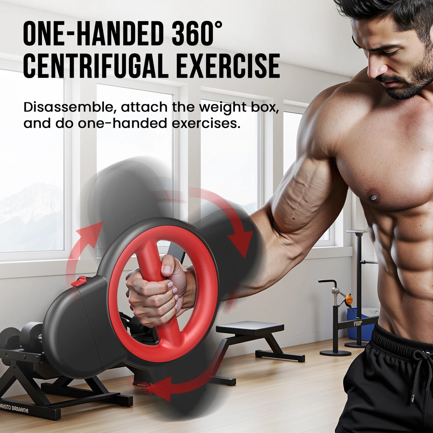 3In1 Arm Exerciser For Forearm And Upper Body Strength Training