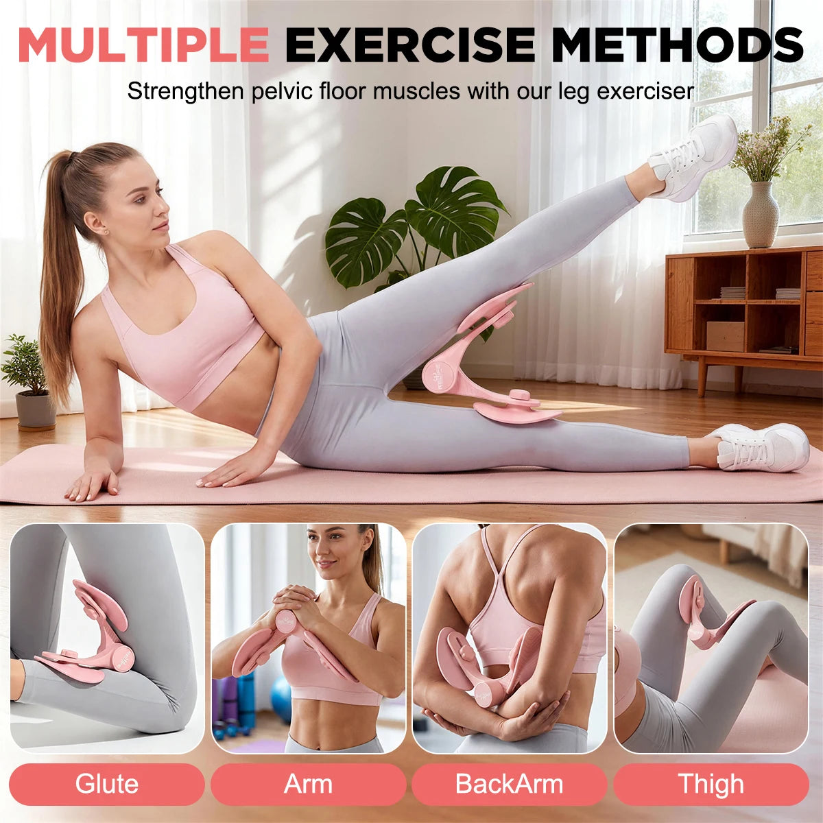 Thigh Master 360 Degree Adjustable Leg Exerciser For Home Gym