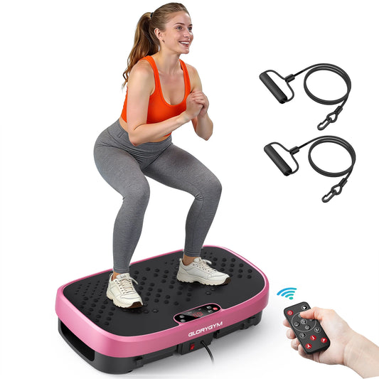 Vibration Plate Exercise Machine With 120 Levels For Home Gym