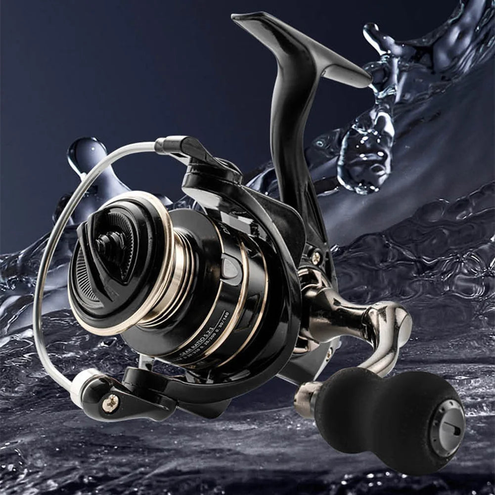 Alloyseed Spinning Reel Metal Coil Fishing Tackle