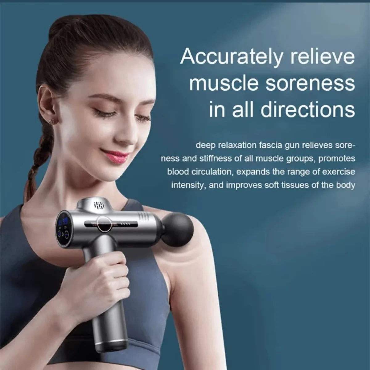 Altruism Portable Fascia Gun For Body Neck Back Deep Muscle