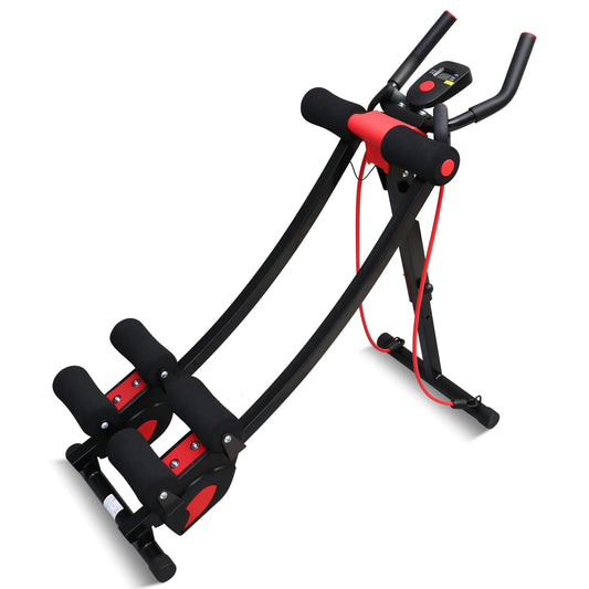 Monorail Ab Machine Ab Cruncher With Adjustable Resistance Levels