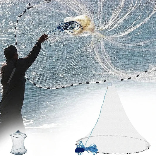Depth Premium Cast Bait Net For Saltwater Fishing