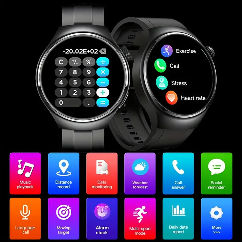 SENBONO Mens Smartwatch Heart Rate SpO2 Bluetooth Multi Sport