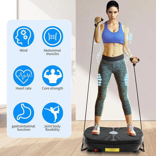 Vibration Plate Exercise Machine for Whole Body Workout and Weight Loss