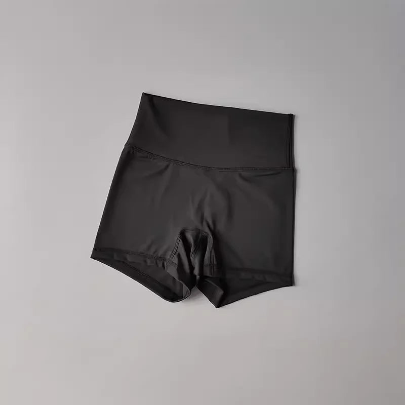Women Yoga Shorts Breathable High Waist Fitness Running Cycling Gym