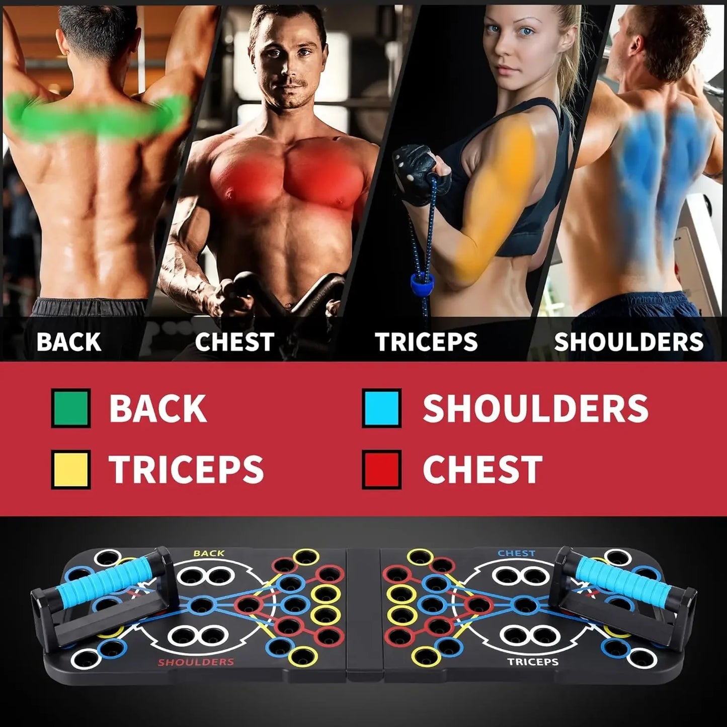 Altruism Push Up Support Board Multifunctional Chest And Abdominal Trainer