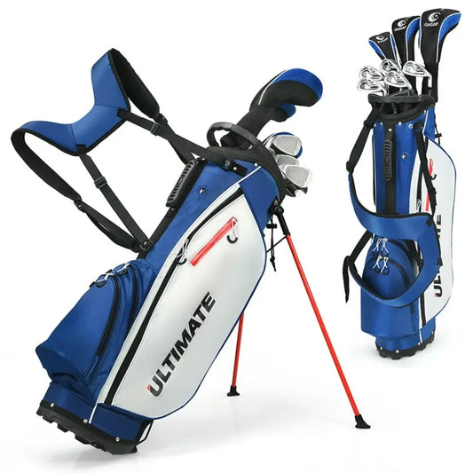 Men's Profile Complete 10 Piece Golf Club Package Set for All Skill Levels