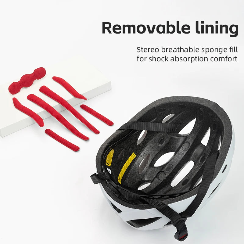 ROCKBROS Cycling Helmet With Goggles Lightweight Integrated MTB Road