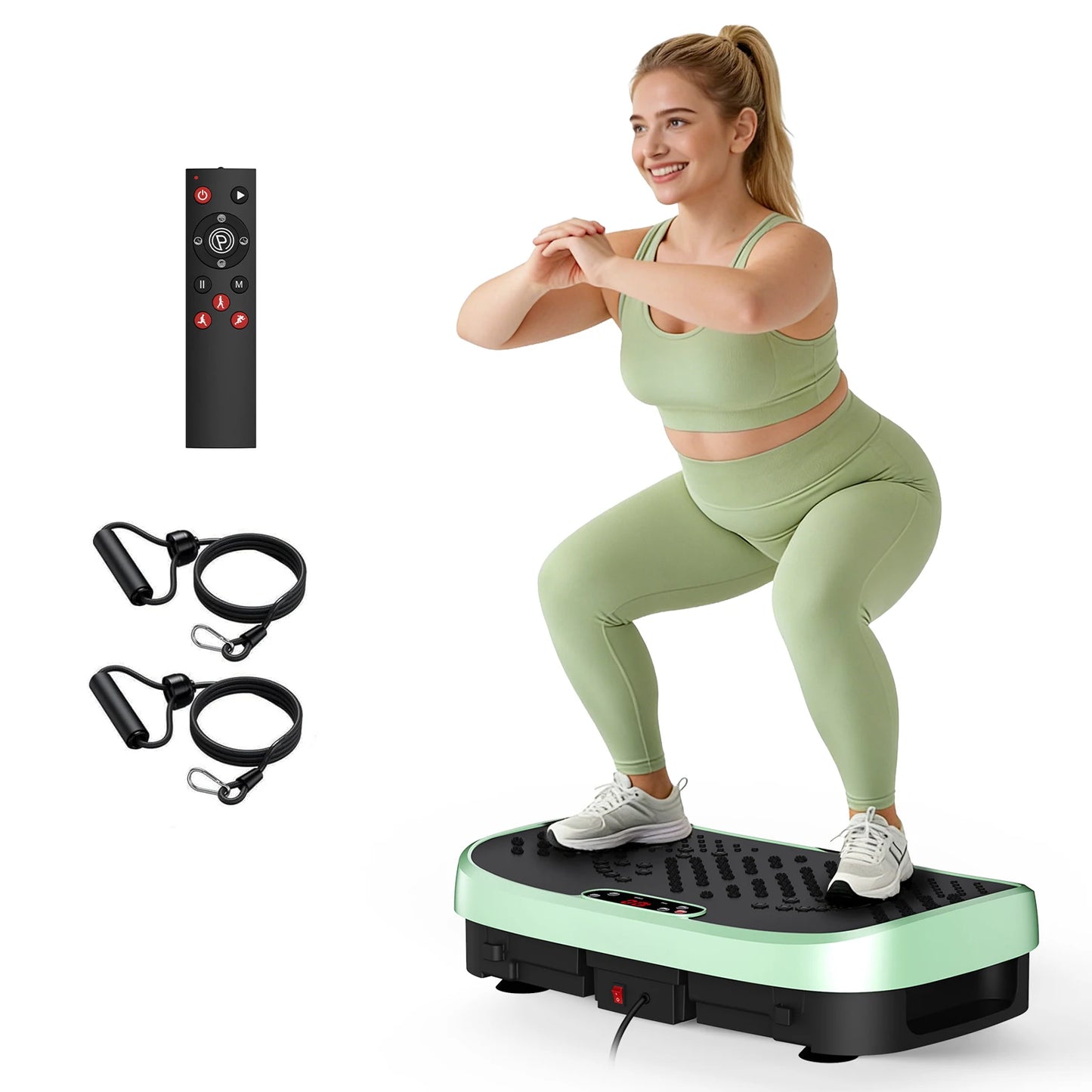 Vibration Plate Exercise Machine With 120 Levels For Home Gym