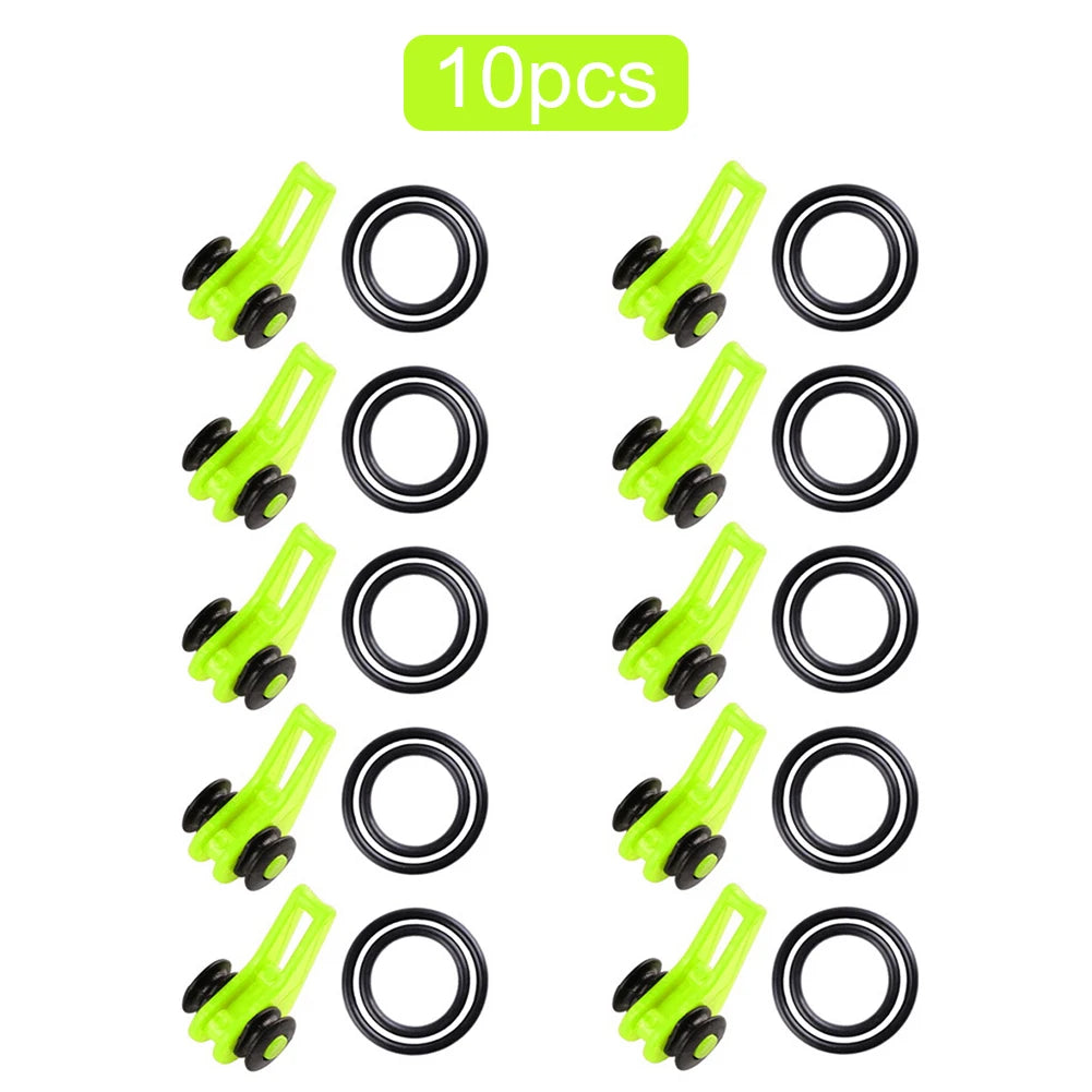 Shunmaii Plastic Fishing Hook Keeper Holder 10 Pieces
