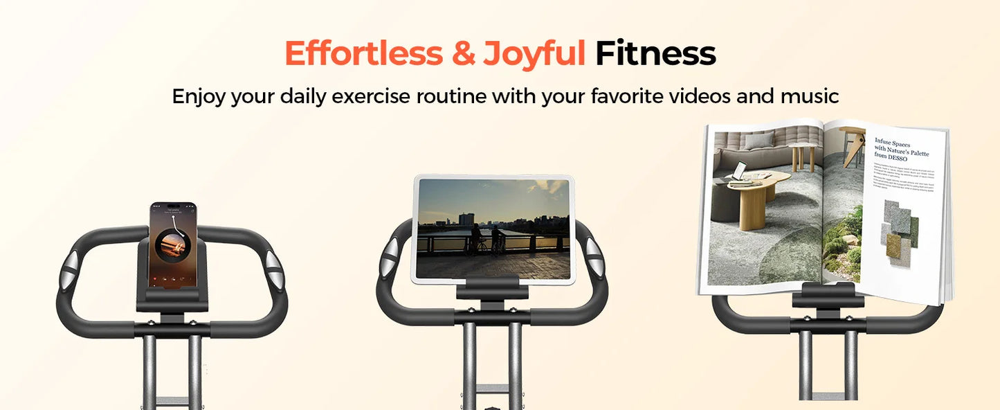 YOSUDA Foldable Exercise Bike For Home Gym Cardio Training