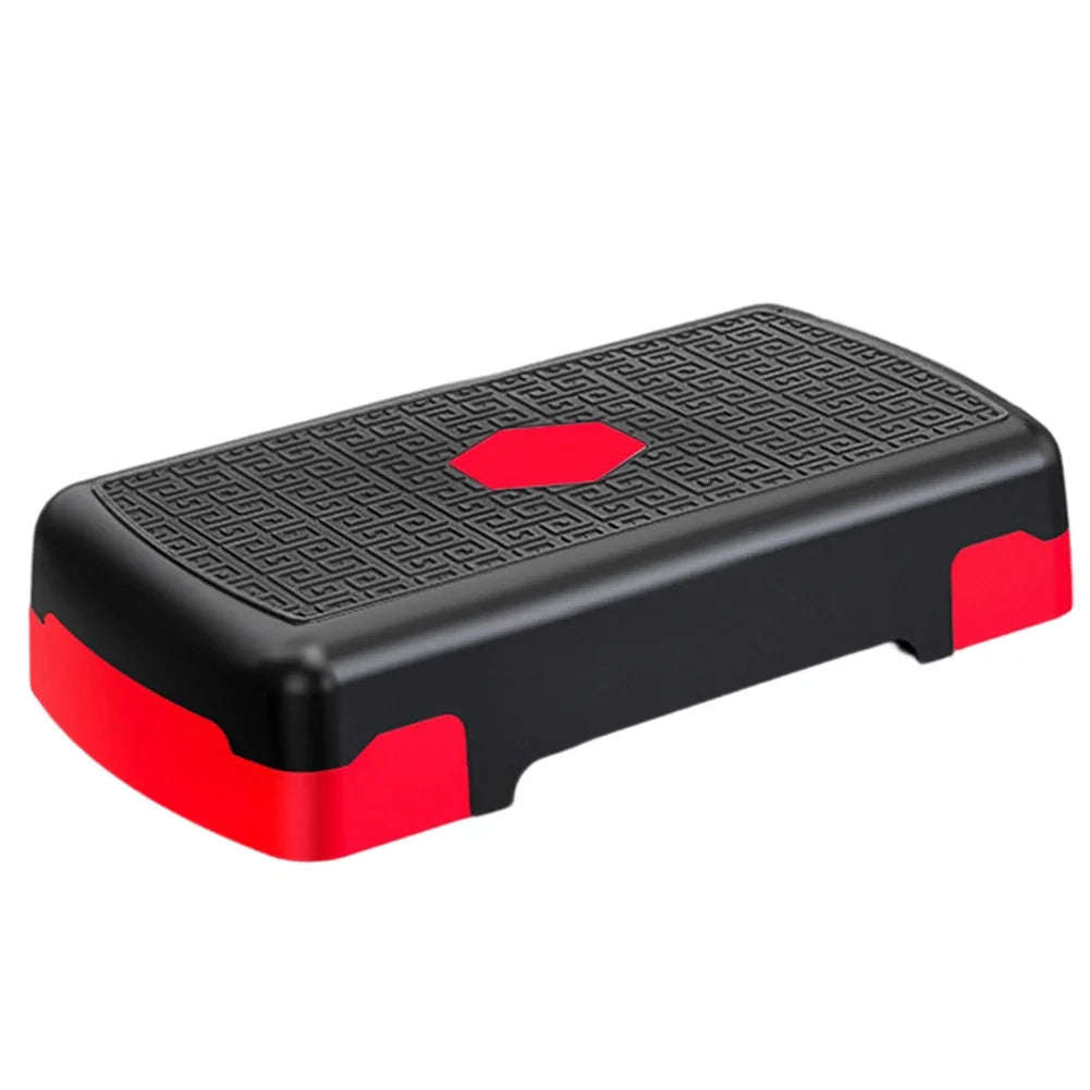 Adjustable Home Fitness Stepper - Non-slip Mini Cardio Exercise Equipment, 200KG Load-bearing Cap. Exercise mat holder Yoga