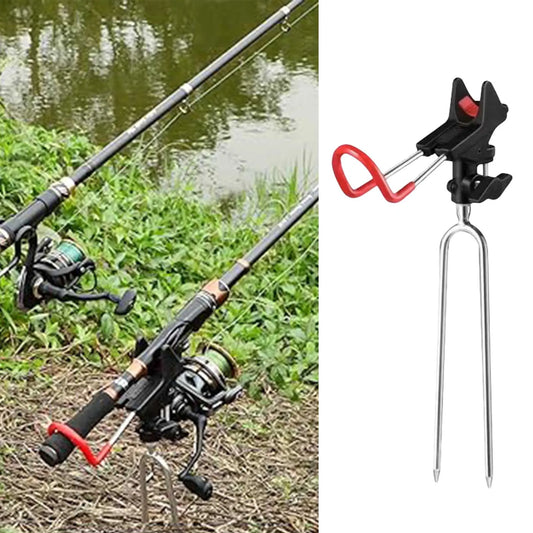 Hign Co 360 Degree Adjustable Metal Fishing Pole Holder