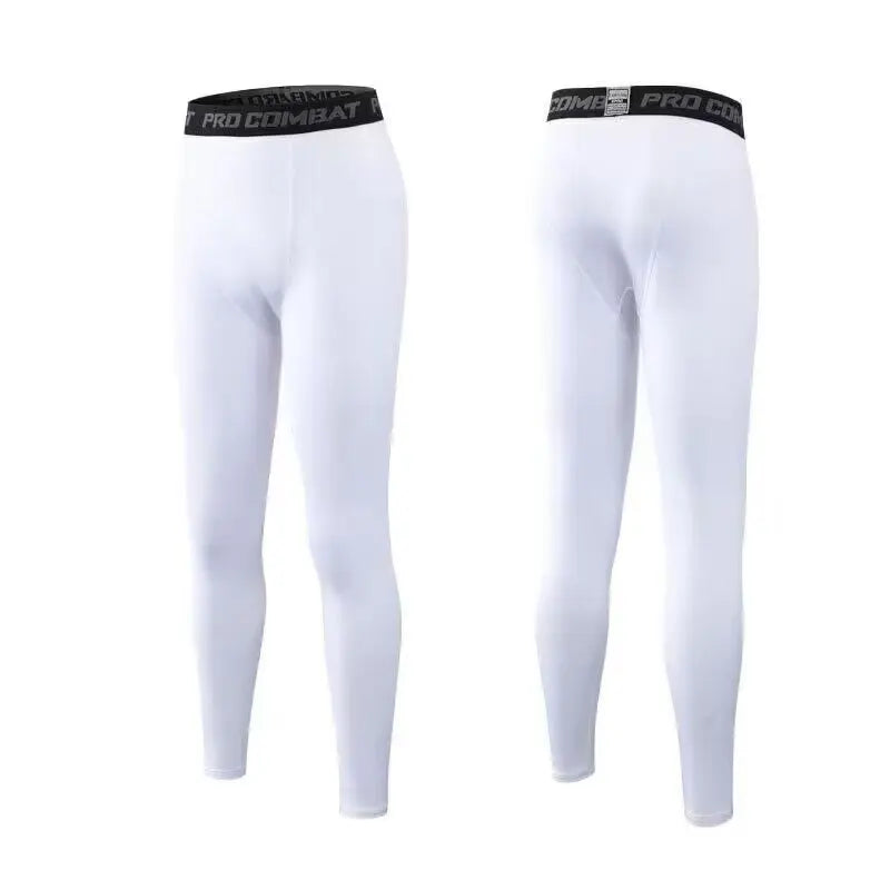 Fujian Mens Compression Pants Tights Baselayer For Running