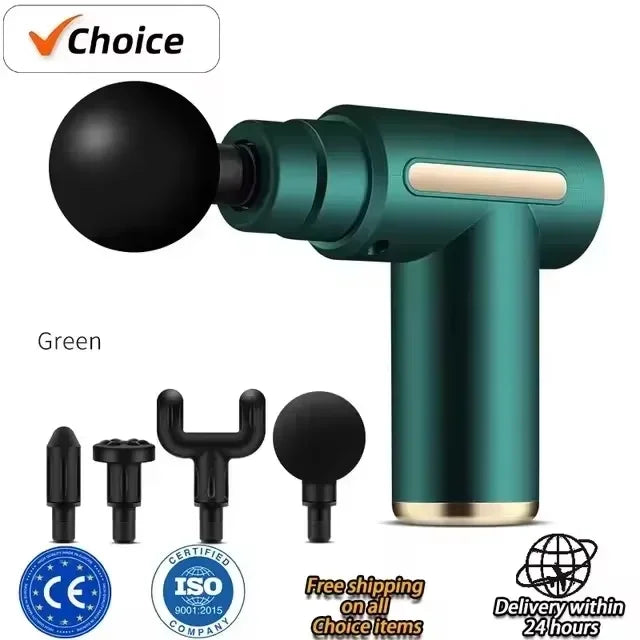 DIAMRI Mini USB Massage Gun Portable Fascia Relaxer For Shoulders