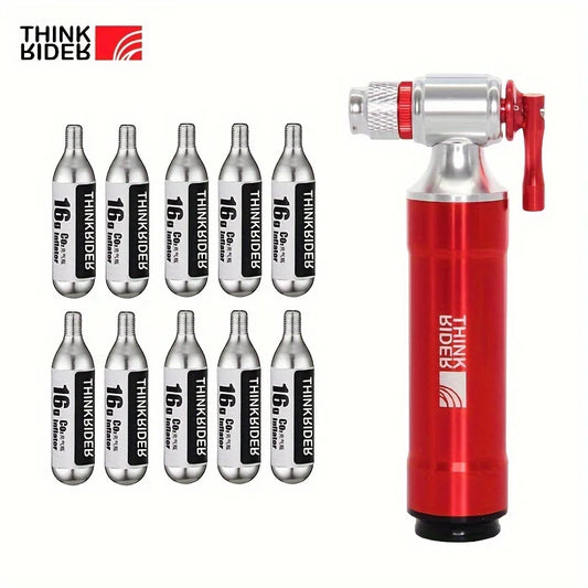 ThinkRider CO2 Bike Pump With Schrader Presta Adapter