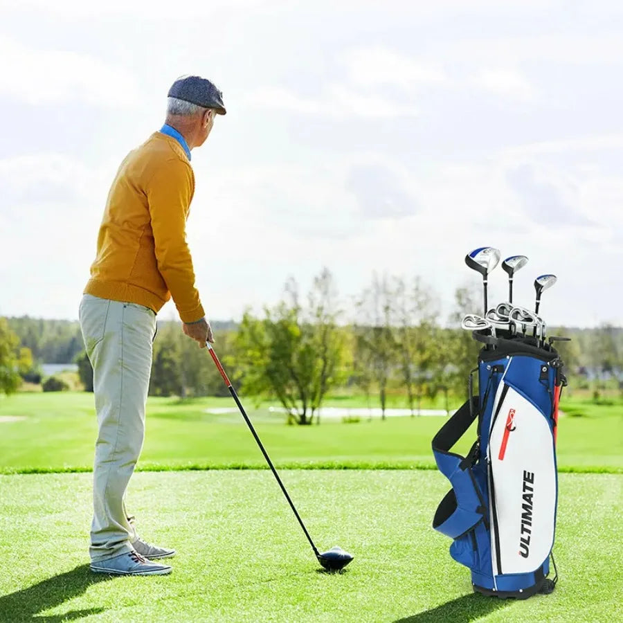 Men's Profile Complete 10 Piece Golf Club Package Set for All Skill Levels