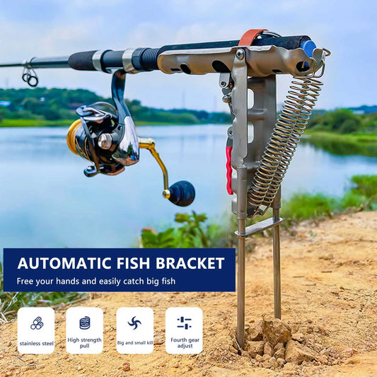 Hign Concerned Stainless Steel Automatic Fishing Rod Holder