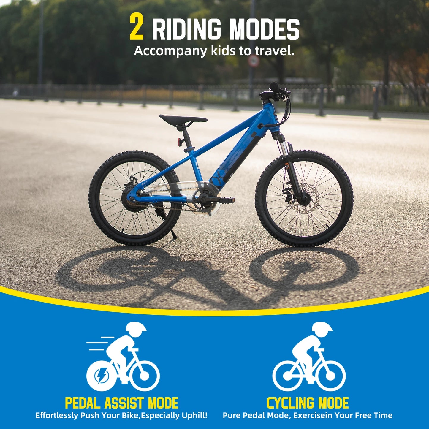 JOYSTAR Kids Electric Bike 250W Motor for Ages 7 Plus