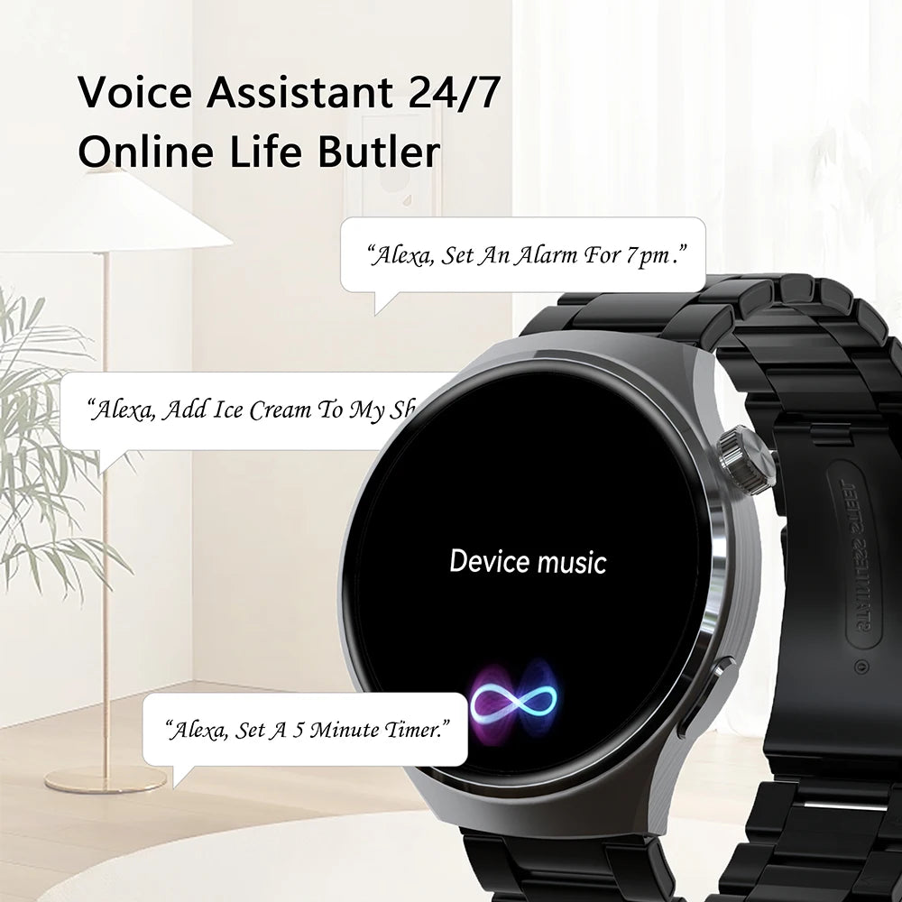 SENBONO Mens Smartwatch Heart Rate SpO2 Bluetooth Multi Sport