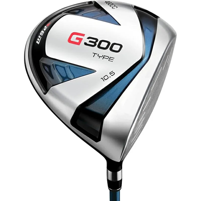 Men's G300 Complete Golf Club Set with Titanium Driver and Hybrid Clubs