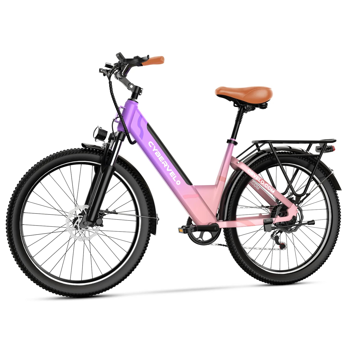CYBERVELO EK2 Electric City Bike 1000W 80 Mile Range