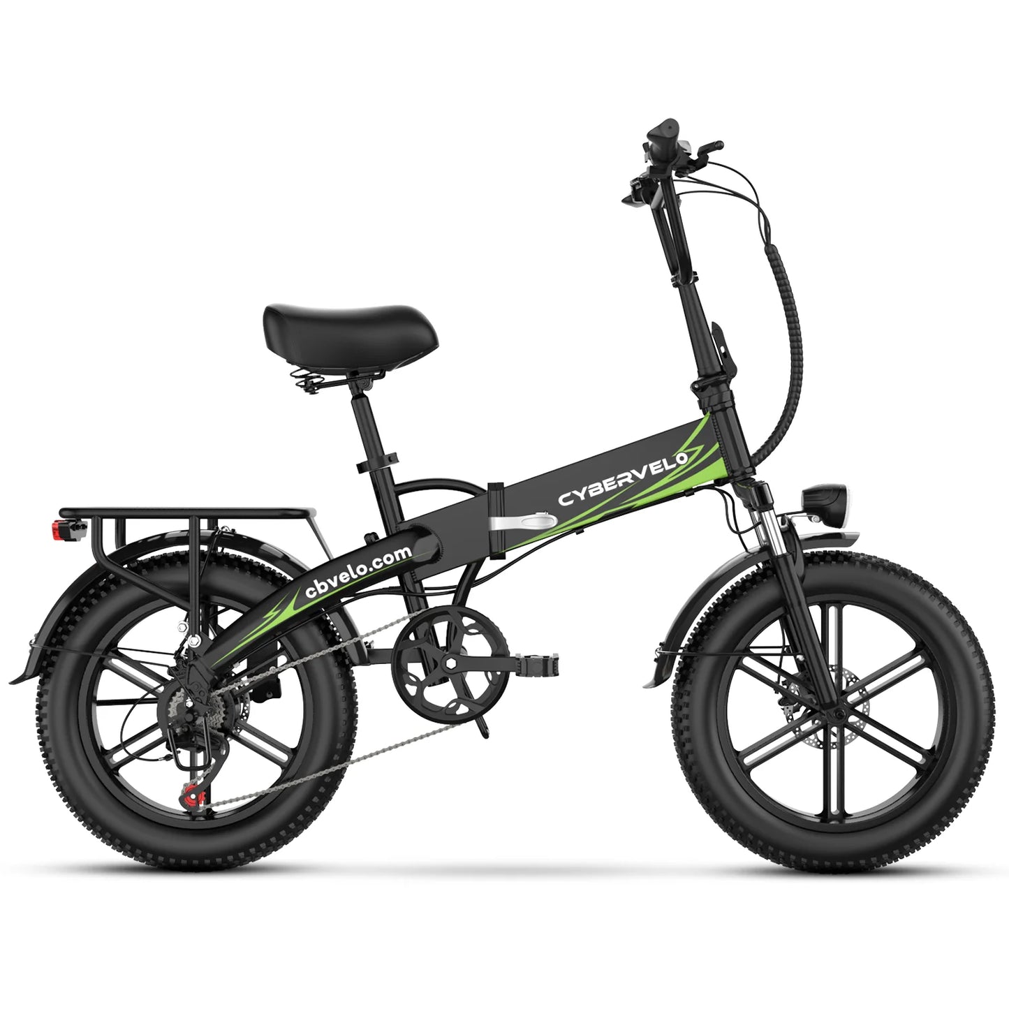 CYBERVELO 1000W Foldable Electric Fat Tire Ebike For Adults