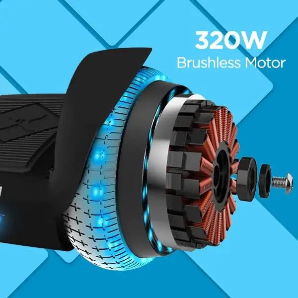 Hover-1 I-200 Black Hoverboard with 36V Lithium Battery and High Speed