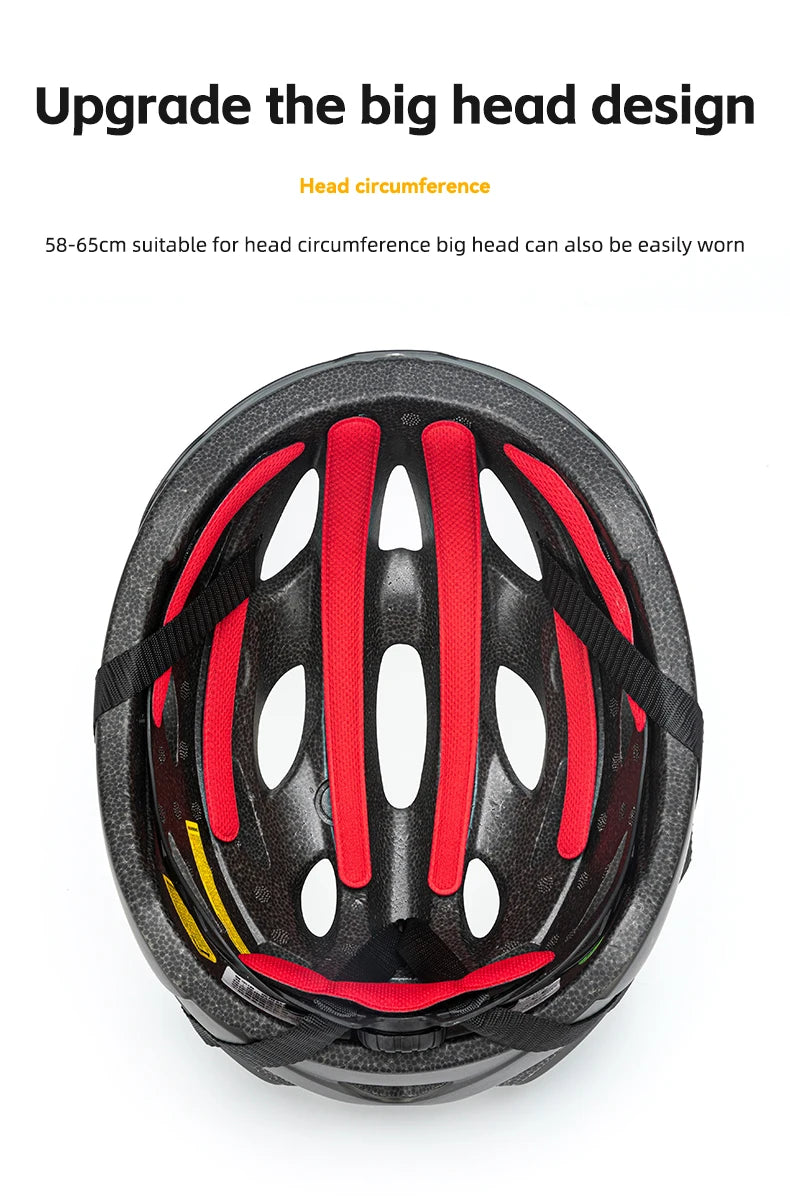 ROCKBROS Cycling Helmet With Goggles Lightweight Integrated MTB Road