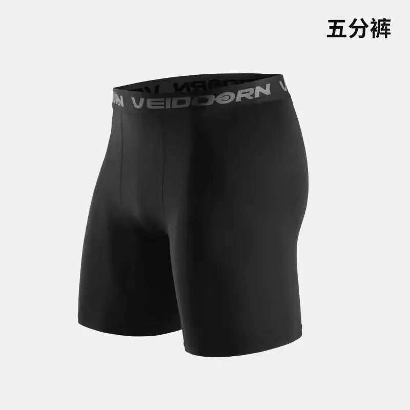 Fujian Mens Compression Pants Tights Baselayer For Running