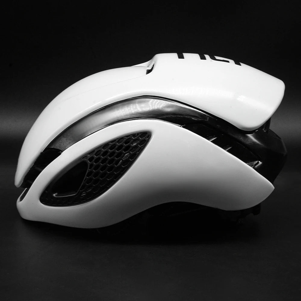 Aero Cycling Helmet for Men and Women Lightweight Time Trial Road Bike Safety Cap