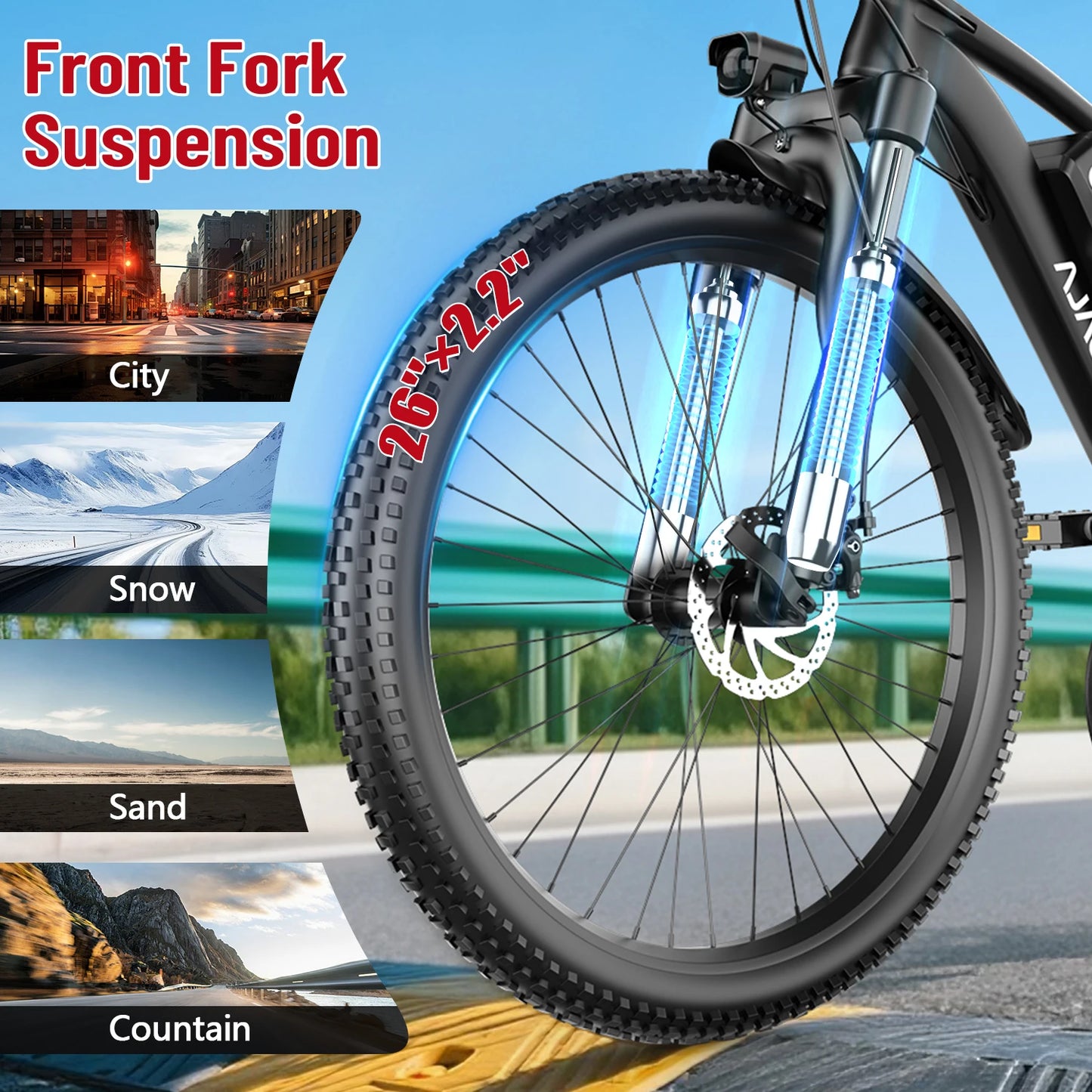 X-koala 1000W Peak Electric Bike for Adults 25MPH Elite