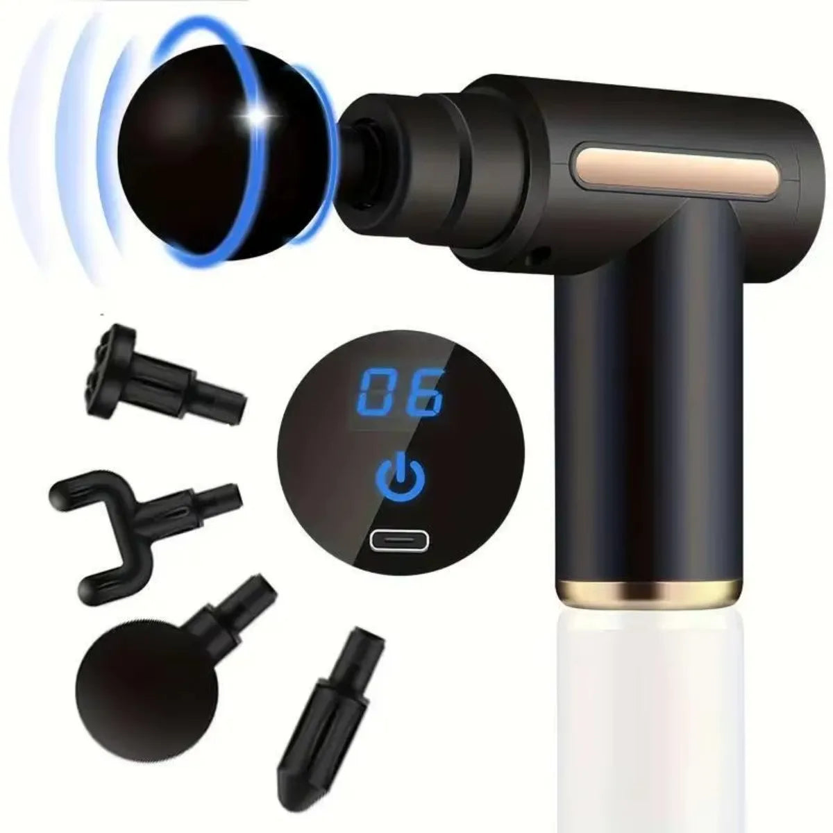 Altruism Portable Fascia Gun For Body Neck Back Deep Muscle