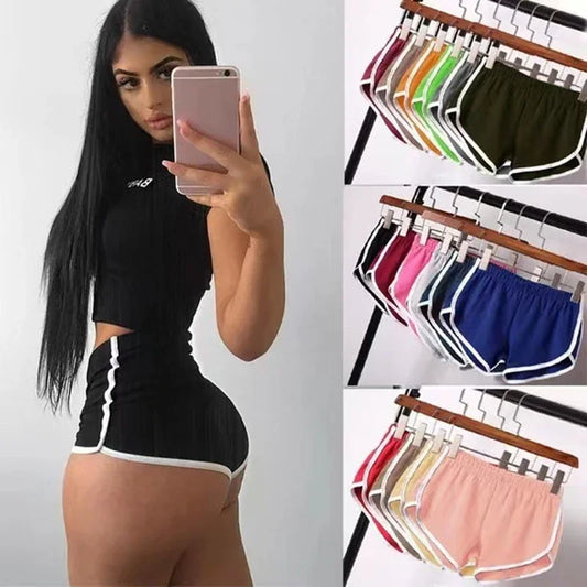 Summer Workout Yoga Shorts Women Gym Running Shorts